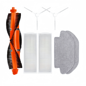 Repuestos para Robot <span class=keywords><strong>Aspirador</strong></span> Compatibles con <span class=keywords><strong>Xiaomi</strong></span> S10 S12 T12 B106GL <span class=keywords><strong>Mop</strong></span> <span class=keywords><strong>2S</strong></span> XMSTJQR2S 3C B106CN: Cepillo Principal, Cepillo Lateral, Filtro HEPA, Paño de Limpieza - Product Image 1