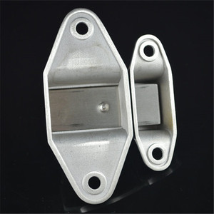 304 Stainless Steel Door Bolt 27mm x 26mm x 4mm 51mm Extension Exposed Pin Anti Theft <b>Lock</b> <b>Latch</b> Modern Industrial Design - Product Image 3