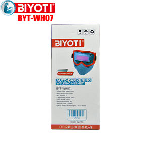 Casco de Soldadura con Oscurecimiento Automático BIYOTI, Material de Vidrio, Sensor de Arco, Máscara de Soldadura 2 en 1 TIG/<span class=keywords><strong>MIG</strong></span>/ARC, Protector Facial con Filtro Purificador de Aire - Product Image 4