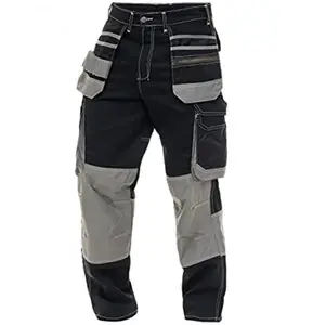 Wholesale Custom Logo Multi Pockets Men's Work Cargo Pants