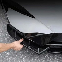 Spoiler avant sport pour modification de voiture, kit carrosserie noir compact, lèvre avant anti-collision, protection adaptée pour Geely Galaxy E8