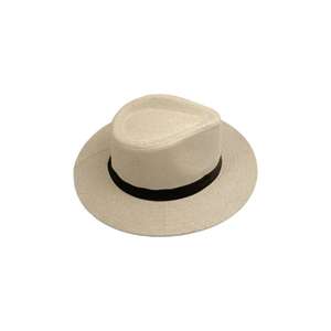 Sombrero de Paja Vintage para Hombre, Estilo Vaquero, Panamá, Casual, para Vacaciones, Venta al Por Mayor - Product Image 5