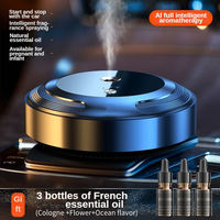 Diffuseur de parfum d'aromathérapie moderne de luxe en promotion, désodorisant de voiture intelligent avec minuterie, mini rechargeable USB électrique