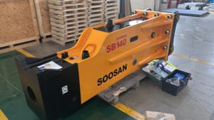 Mini-Excavatrices SOOSAN SB140 de Type Boîte, Silencieuses, avec Accessoires, Pièces de Rechange Gratuites, Facilite la Construction et la Démolition - Product Image 6