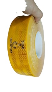 Cinta Reflectante de Seguridad para Automóviles ECE104R, Grado Diamante, con Certificación Emark y DOT, Adhesivo Reflectante Retro para Camiones, DOT-2 - Product Image 3
