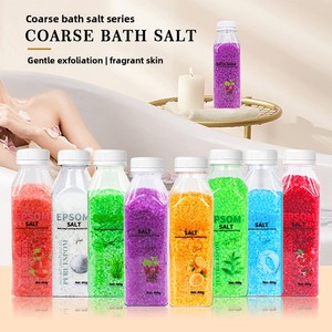 <span class=keywords><strong>Sel</strong></span> de bain relaxant parfumé enrichi en vitamine E pour la réparation des peaux sèches, hydratant, spa à domicile, OEM, vente en gros, parfum personnalisé - Product Image 3