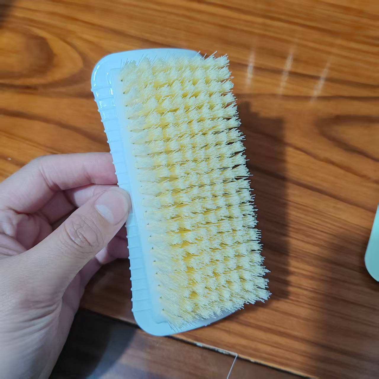 ขนแปรงสีเบจ - แปรงซักผ้าขนนุ่ม