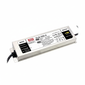 Mean Well ELG-200-C 200W 2100mA <b>LED</b> <b>Driver</b> Constant Current IP65 <b>Dimmable</b> Single Channel AC DC Converter - Product Image 2