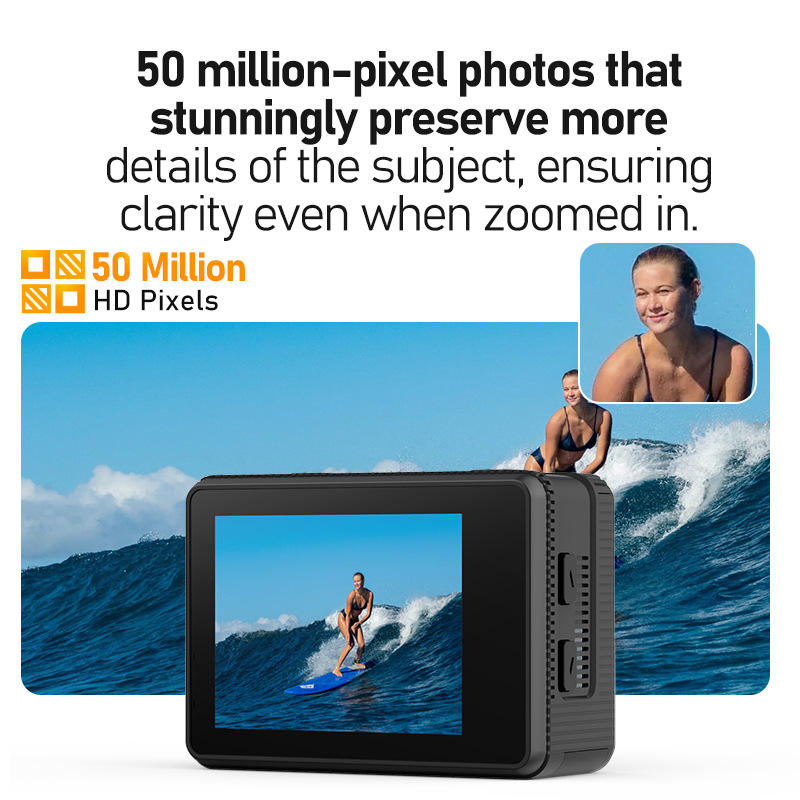 Hongdak New Outdoor Sports Diving Camera Portable Micro HD Photography Recorder 8K 30FPS Sports Camera