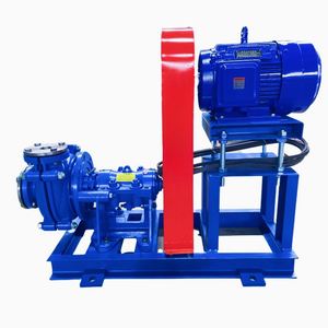 ปั๊มดูดตะกอนไฟฟ้าแรงดันสูงแบบแนวนอน ขนาด 100 มม. สำหรับงานเหมืองและน้ำเสีย - Product Image 1