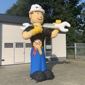 Muñeco Inflable Gigante <span class=keywords><strong>de</strong></span> <span class=keywords><strong>Abraham</strong></span>, 4m <span class=keywords><strong>de</strong></span> Altura, Personaje Holandés, Muñecos Inflables <span class=keywords><strong>de</strong></span> SARA y ABRAHÁM para Cumpleaños o Exposiciones - Product Image 2