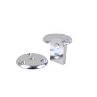 Piezas Metálicas de Acero Inoxidable/Aleación de Aluminio Mecanizadas por CNC con Anodizado Brillante Personalizado para Industrias de la Construcción