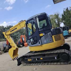 Miniexcavadora Komatsu PC78US usada, 7,8 toneladas con pulgar hidráulico de Japón, componente Original, bomba de engranajes, cojinete PLC - Product Image 5