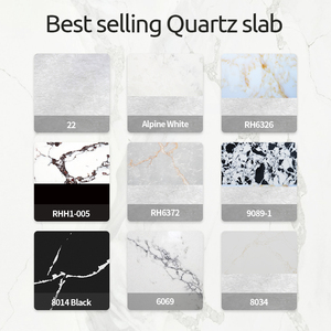 <span class=keywords><strong>Aglomerado</strong></span> de Cuarzo con Aspecto de Mármol Calacatta con Vetas Grises para Diseño de Interiores, Decoración de Paredes y Cubiertas de Mesa - Product Image 2