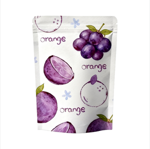 Vente en gros de sacs de chips de fruits imprimés personnalisés pochette debout étanche à l'humidité avec fermeture éclair pour emballage de snack de fruits secs noix de cajou - Product Image 1