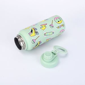 Bouteille d'eau isotherme personnalisée en acier inoxydable - Design sportif de dessin animé, idéale pour les activités de plein air et les cadeaux promotionnels - Product Image 3