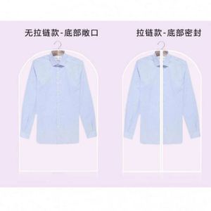 Housse de costume transparente anti-poussière personnalisée en tissu tissé pour vêtements et robes - Product Image 3