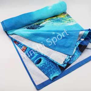 2024 Último precio de fábrica personalizado Blueys Tay o swifties patrón de fibra ultrafina Toallas de playa toallas de baño servilletas salvajes - Product Image 3