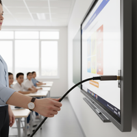 Cable Óptico Activo USB-C LSZH 8K 60Hz 10Gbps 60W PD 15m 20m para Conferencias Pro AV y Señalización Digital