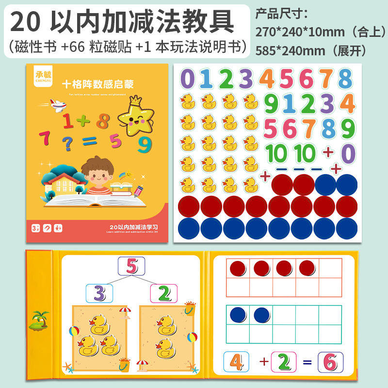 Tamaño grande - Matriz de 10 cuadrículas - Dentro de 20