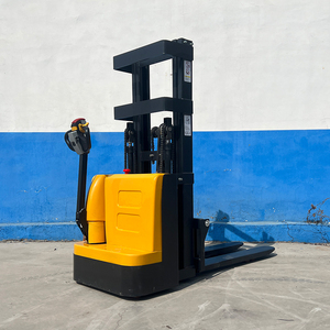 電動スタッカートラック ダブルシリンダースタッカー パレットリフトスタッカー 耐荷重1500kg 倉庫用電動フォークリフト - Product Image 6