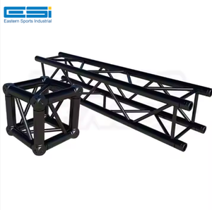 Truss de aluminio negro F34 portátil Pantalla de uso de escenario de estabilidad adicional con juntas reforzadas - Product Image 1