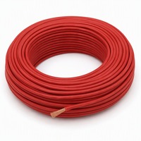 JHJD BVR 4mm² Mehradriges Kupferkabel PVC-Isoliert 450/750V Hohe Leitfähigkeit Flexibler Einzeladerdraht für Gebäudeelektrik