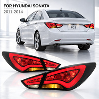 Feux arrière LED pour Hyundai Sonata 2011-2014, accessoires de style automobile PCS T60 Aftermarket, plug and play.