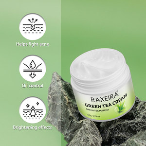 <span class=keywords><strong>Crème</strong></span> Visage à l'Essence <span class=keywords><strong>de</strong></span> Thé Vert à Prix Abordable, Hydratante, Lissante, Éclaircissante, Anti-Acné <span class=keywords><strong>et</strong></span> Apaisante pour Tous Types <span class=keywords><strong>de</strong></span> Peau - Product Image 3