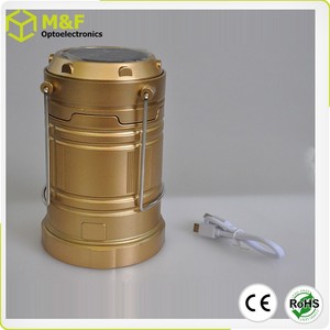 Đa Chức Năng Ngoài Trời Kim Loại Mini Xách Tay Năng Lượng Mặt Trời LED Camping Lights Với Móc Áo - Product Image 3