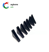 Coin de protection en plastique noir de 50/60/80mm pour l'expédition protecteur d'angle de bord de verre pour l'application d'emballage de boîtes en carton
