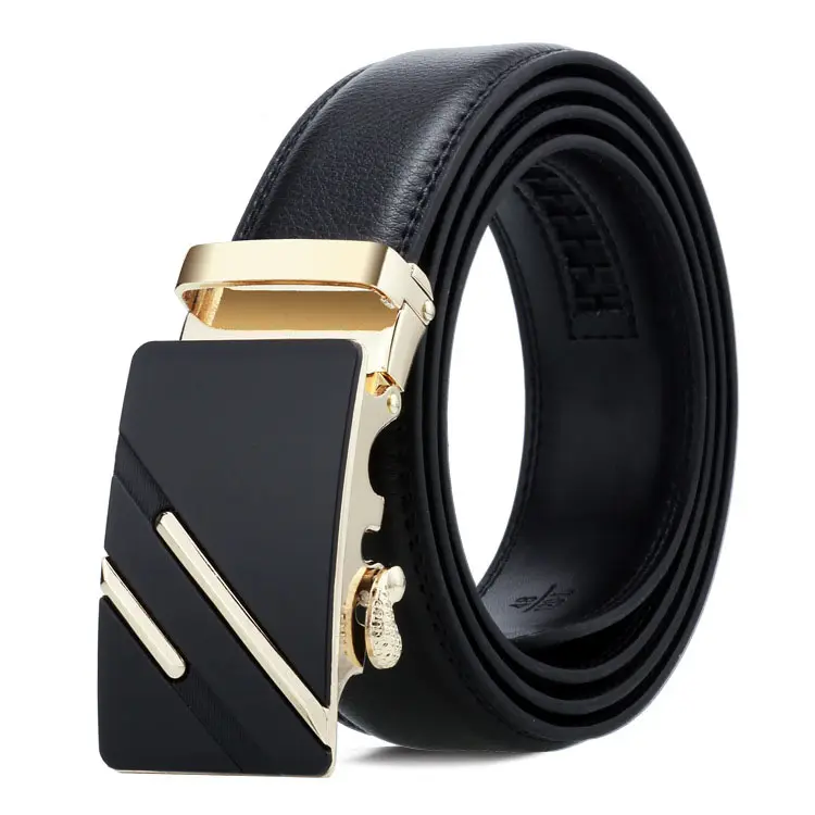 2021 Top Quality Genuine Luxury Leather Belts for Men Strap Male Automatic Buckle men belts with 40 Different Designs