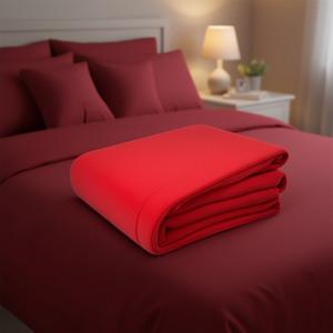 Ensemble de draps en polaire double face, couleur unie, tricoté, literie pour la maison, lot de 10 - Product Image 2