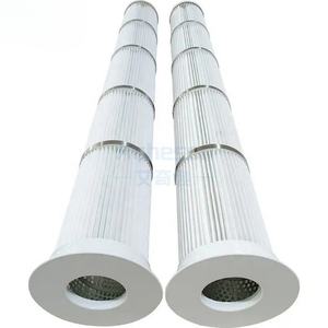 خرطوشة فلتر غشاء PTFE من البوليستر HEPA-للصناعة الكيميائية لتجهيز الأغذية - Product Image 4