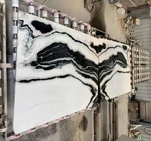 Mármol Blanco Natural al por Mayor, Panel de Piedra de Mármol para Proyectos Hoteleros, Mármol Blanco Panda Negro Dalmata - Product Image 3