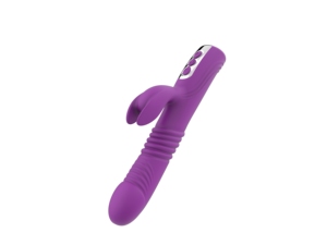 2023 nuevo consolador 8 frecuencias vibración telescópica Estimulación del punto G conejo vibración masaje masturbador juguete sexual para mujeres - Product Image 6