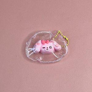 Pendentif anti-stress rebondissant Q-Bounce Little Nose en silicone de qualité alimentaire, jouet de réflexion rapide, pendentif animal pour sac à dos, modèle populaire - Product Image 4