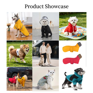 Abrigo Acolchado para Perro, Resistente al Viento, Impermeable, Grueso y Térmico, Chaqueta con Capucha Suave y Cómoda para Invierno - Product Image 4