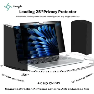 Lfd 02 Privacy Filter Anti-Spy Film Anti Glare Screen Protectors Voor Macbook 12 13 13.6 14 15.3 16 Privacy Screen Protector