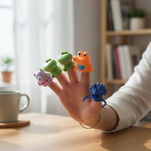 Muñecos de Dedo Monster de 2 Pulgadas, Juguetes para Bromas y Alivio del Estrés, Juguetes Promocionales en Cápsula, OEM de Fábrica - Product Image 5