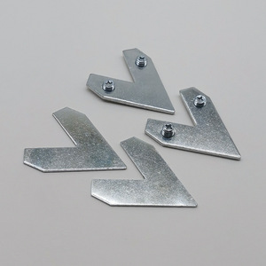 Aluminum Alloy Triangular Bracket 36mm 23mm Thick 2.0mm For Photo <b>Frame</b> Mirror <b>Mounting</b> Hardware Accessories - Product Image 3