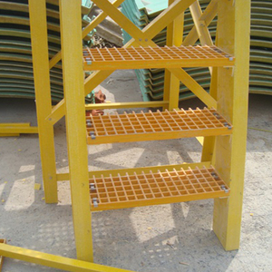 ทางเดินตะแกรงไฟเบอร์กลาสเสริมแรง FRP Pultrusion Grating ตะแกรงไฟเบอร์กลาส GRP FRP ทางเดินตะแกรงไฟเบอร์กลาส - Product Image 4