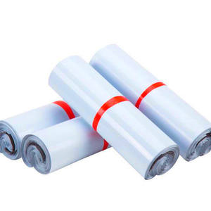 Самоклеящиеся белые пластиковые почтовые пакеты для экспресс-доставки с логотипом для упаковки одежды - Product Image 3