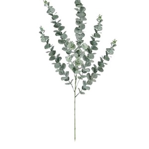 Ramo de Eucalipto Artificial Riding The Wind, 30cm-100cm, Plástico Verde PVCPU, Decoración para el Hogar, Estilo Bosque - Product Image 5