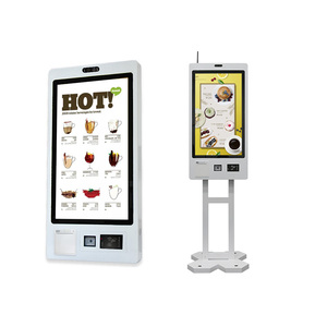Cho 27 inch tự dịch vụ McDonald của đặt hàng & thanh toán kiosk với máy ảnh QR Máy quét mã màn hình cảm ứng SDK - Product Image 6