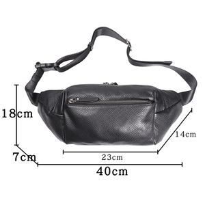Riñonera Urbana Unisex Personalizada con Logotipo OEM de Fábrica, Bolso Bandolera Casual con Cierre de Cremallera, Impermeable - Product Image 3