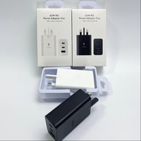 Chargeur rapide USB C 65W multi-ports, prise UK EU US, chargeur universel haute vitesse pour Samsung S22 S23 S24 S25 S26