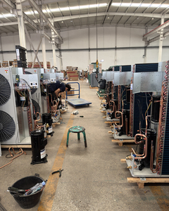 Evaporador de condensador de intercambio de calor de 3HP, unidad completa, almacenamiento de congelador, refrigeración, cámara fría, juegos de descongelación de flúor caliente - Product Image 6