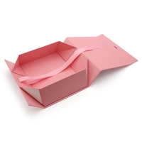 Boîte cadeau d'anniversaire de luxe rigide en matériaux recyclés écologiques, estampage à chaud, gaufrage à la feuille d'or, revêtement UV, doublure en éponge, personnalisable