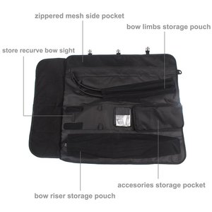 Bolsas de Arquería Hi Top, Diseño Ligero, Estuche para Arco y Flecha, Bolsa Grande para Kit de Arquería, Bolsas para Arco Recurvo con Acolchado para Caza - Product Image 2